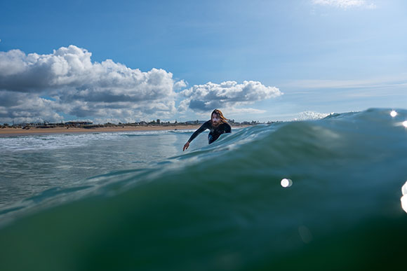 Surfen im A-Frame Surfcamp in Spanien